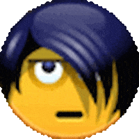 Blah Blah Blah Smile Sticker