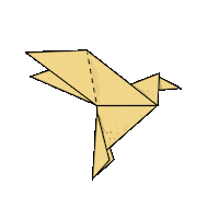 Qalbyetmaan happy travel good bird Sticker