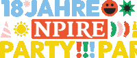 Party Sticker by NPIRE