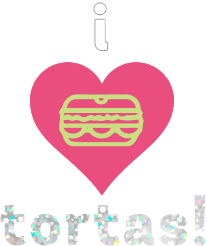 TORTAZO heart yum torta tortas Sticker