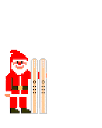 Boardriders christmas boardriders kitschmas Sticker