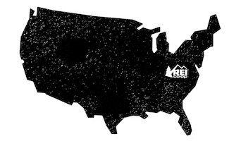 Usa I Cant Sticker by REI