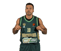 Kostas Sloukas Pao Sticker by Panathinaikos BC