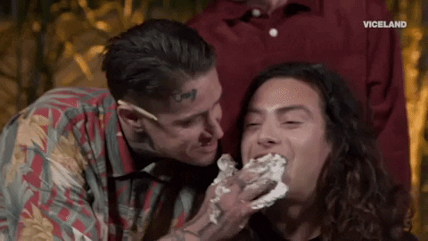 shocked cake GIF by KING OF THE ROAD