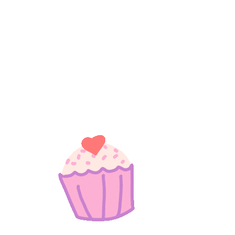 Cupcake Baking Sticker by White Deer