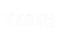 Days Of The Week Tuesday Sticker