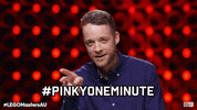 Hamish Blake Reaction GIF by LEGO Masters Australia