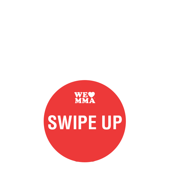 slide swipe Sticker by We love MMA