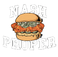 hellaproper chicken spicy sacramento foodtruck Sticker