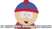 Stan Marsh Spinning Sticker by South Park