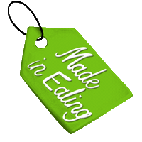 Christmas Box Sticker by Make It Ealing