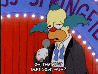 Sad Season 4 GIF by The Simpsons