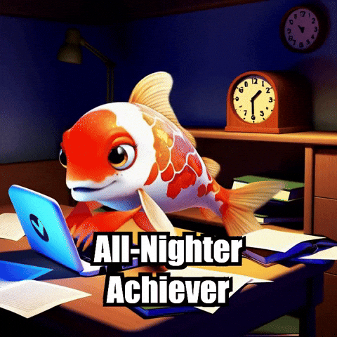 Late Night Deadline GIF by TheConfishius