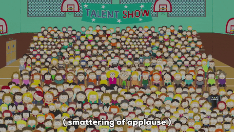 crowd applause GIF by South Park 