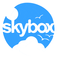 skyboxdesigns sticker blue animated bird Sticker
