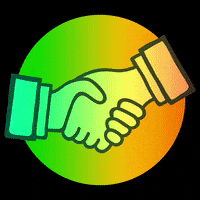 LOCKVOGEL hand regenbogen lockvogel GIF