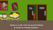 stan marsh door GIF by South Park 