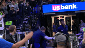 Nba Playoffs Running GIF by NBA