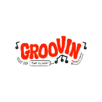 Groovin Sticker by Cartridge Thunder