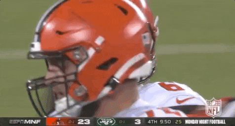 Confused Cleveland Browns GIF by NFL