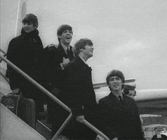 The Beatles Vintage GIF by U.S. National Archives