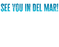 Del Mar Sticker by Del Mar Wine + Food Festival