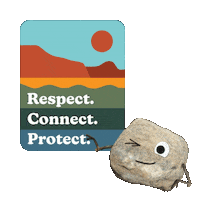 Rock Protect Sticker by Conservation Lands Foundation