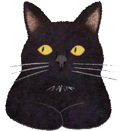 黑貓 Sticker