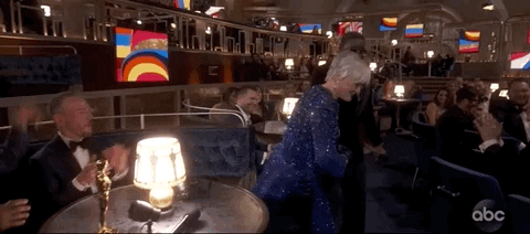 Glenn Close Dancing GIF by The Academy Awards
