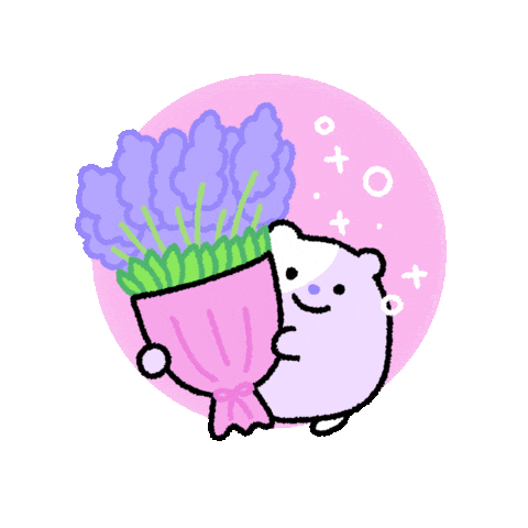 For You Flowers Sticker