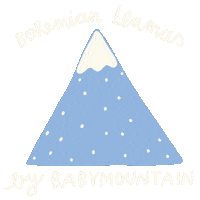 Rainbow Llama Sticker by BabyMountain