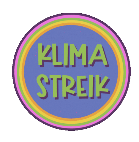 Klimaschutz Klimastreik Sticker by Sudelsurium