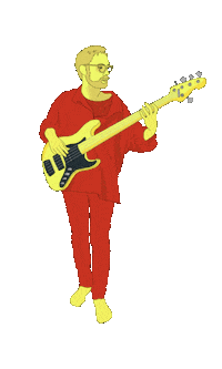 Isabellefartzone default cloudpocket cloudpocket band jonas ljunggren Sticker