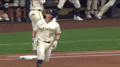 Milwaukee Brewers GIF by MLB