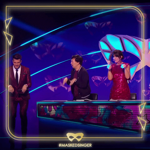 Rita Ora Gallop GIF by The Masked Singer UK