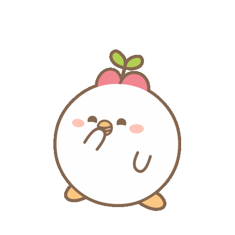 Laugh Blush Sticker