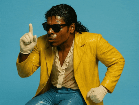 80S Sweating GIF by Jukebox Saints