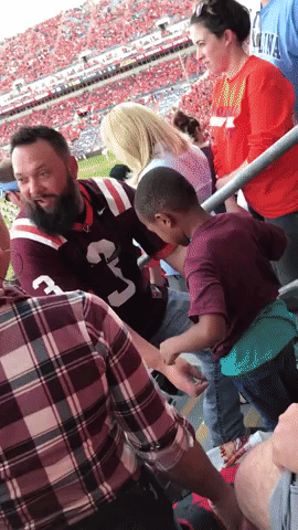 Young Virginia Tech Football Fan Given Free Shirt by Kind Stranger