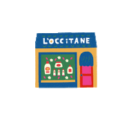 loccitane_enprovence christmas merry christmas santa feliz Sticker