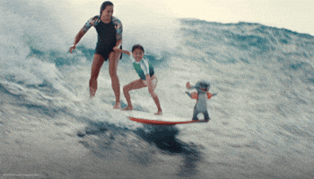 Lilo And Stitch Ocean GIF by Walt Disney Studios
