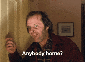 Jack Nicholson Hello GIF