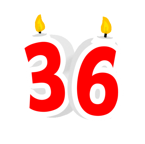 Happy Birthday Sticker by Deka Wafers