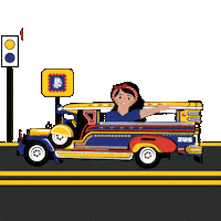 Philippines Jeep Sticker by ZUS Coffee