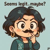 Suspicious Work From Home GIF by Persona