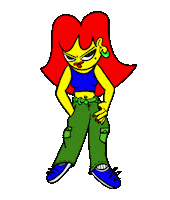 Sassy Girl Sticker