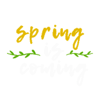 vik21-jui spring весна spring is coming весна идет Sticker