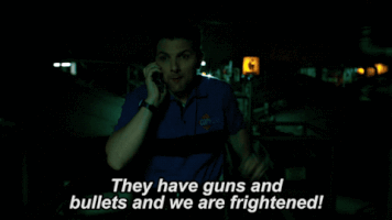 sci-fi running GIF by Ghosted