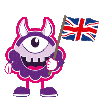 LouriBike happy smile laugh wave Sticker