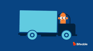 Delivery Moving GIF by Biteable