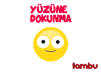 Emoji Corona Sticker by Tambu Klavye